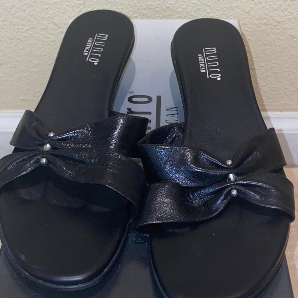 Munro American Women's Shoes (Sandal, Black, 9N)